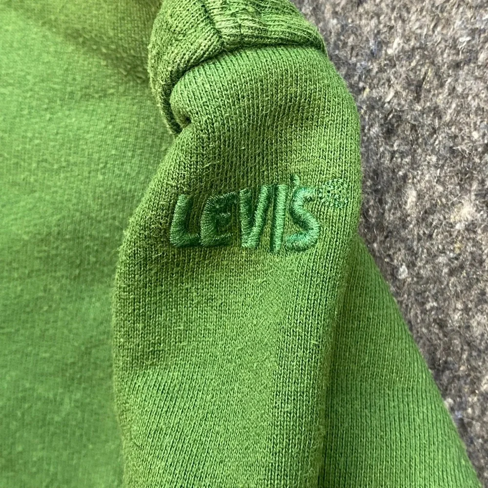 Levi's Gold Tab Mens Large Green Oversized‎ V-Stitch sun faded sweater
